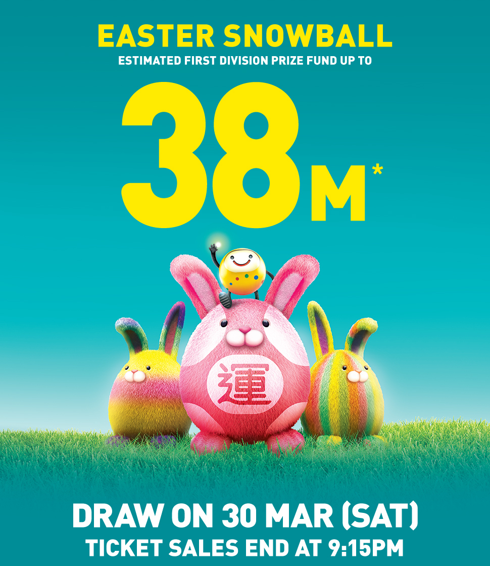 Easter Snowball - Estimated First Division Prize Fund $38 Million