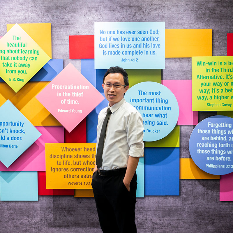 Mr Li says computational thinking is not just about learning coding. He believes it is also about cultivating a systematic and scientific approach to problem solving and inspiring digital creativity.
