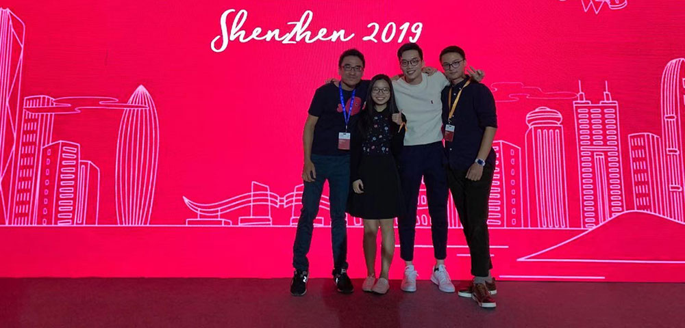 Vivian Lai (second left) took part in the UNLEASH Global Innovation Lab with the support of the Club and SDSN Hong Kong when she was in university. There she worked with other participants to find innovative solutions to various global issues. (Photo provided by interviewee)